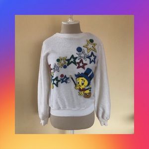 Vintage Warner Bros Tweety Bird Sweatshirt